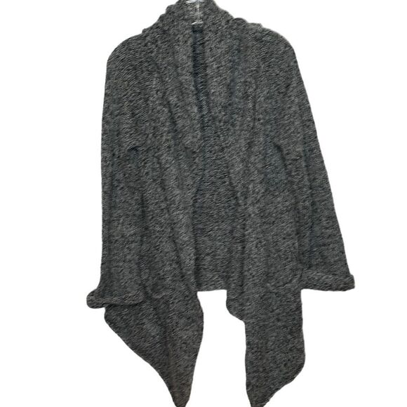 Anthropologie Sweaters - Anthropology Grey/Black Open Cardigan. Size Medium.